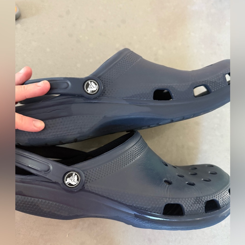 CROCS Classic Clog Dark Casual Men’s Size 12 - Picture 8 of 8